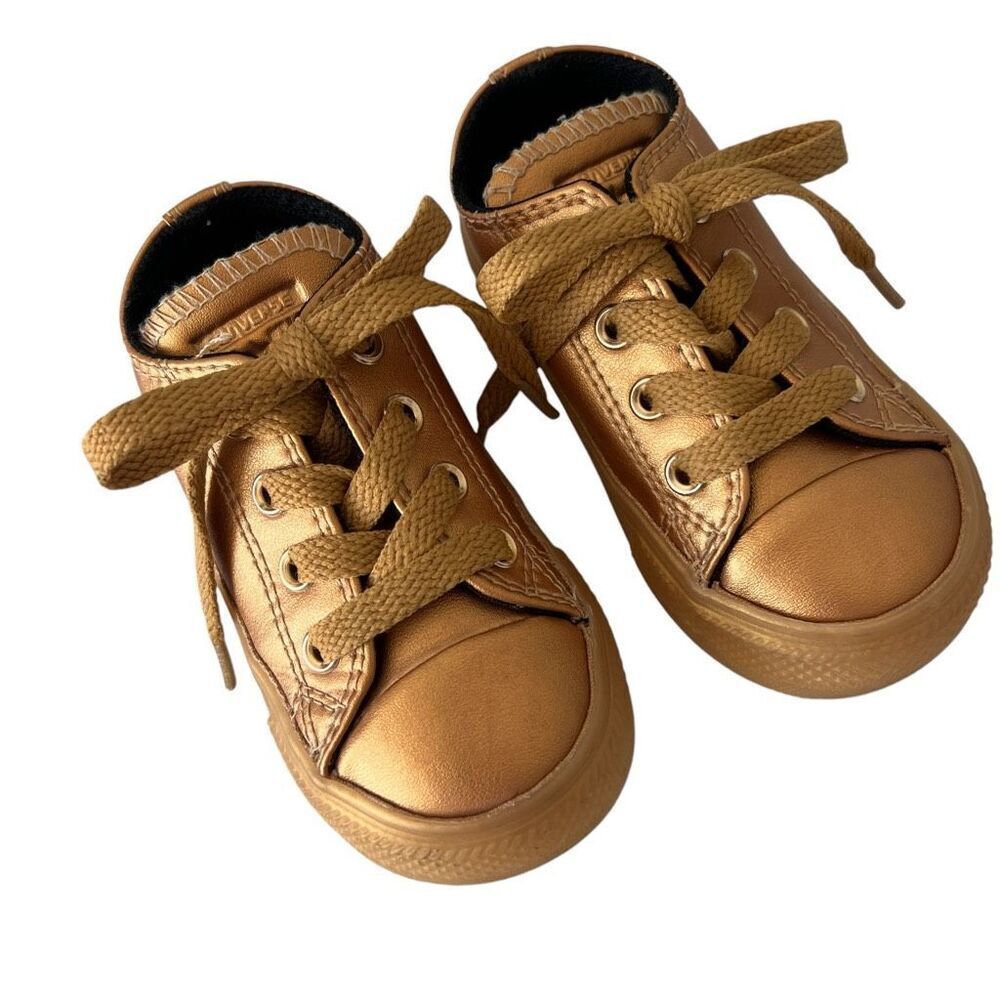 Converse Kids Sneakers in Gold